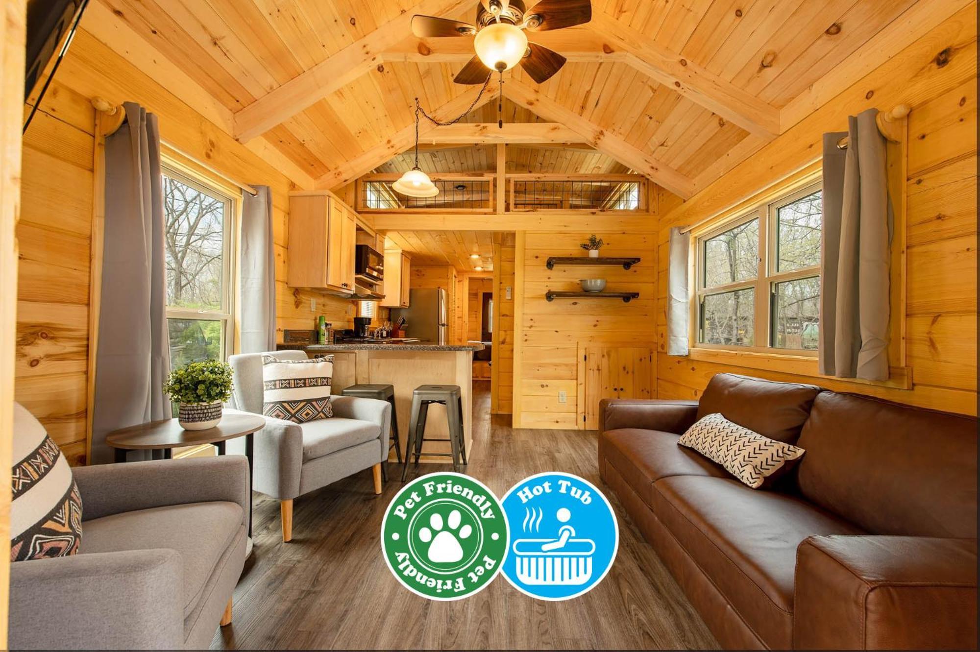 Meg Cabin Tiny Rustic Comfort On Lookout Mtn Чатануга Екстериор снимка